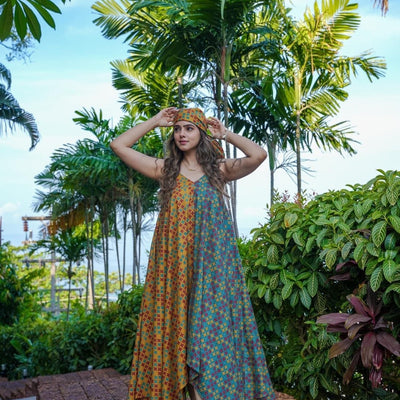 Vince cotton Handkerchief dress