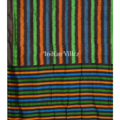 Multicolored Odisha Ikat Designer Contemporary Silk Saree