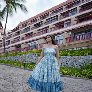 Rylie bright rayon dress