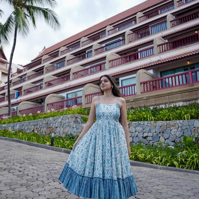 Rylie bright rayon dress