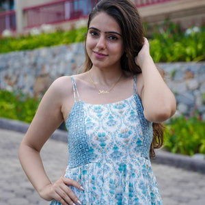 Rylie bright rayon dress