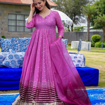 NATASHA SILK EMBROIDERED HEAVY SET