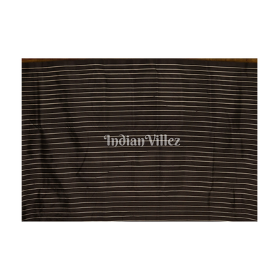 Black Odisha Handloom Designer Nabarangi Silk Saree