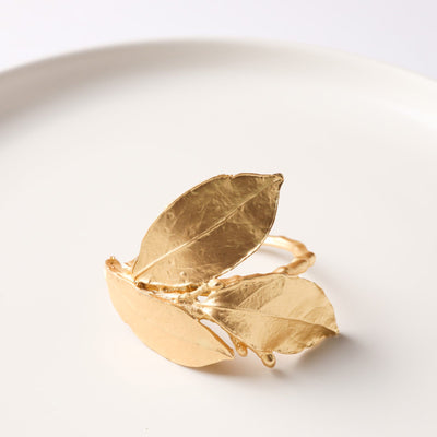 Gold Leaf Serviette Ring