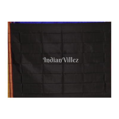 Black Doli Barat Kathiphera Odisha Ikat Khandua Silk Saree
