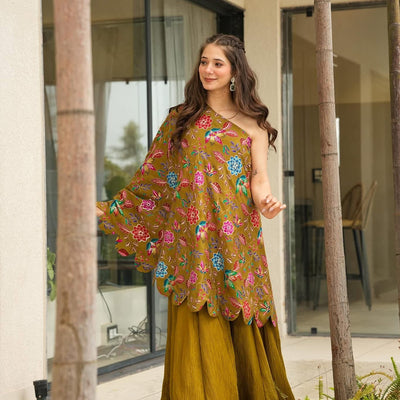 precious Zircon skirt set