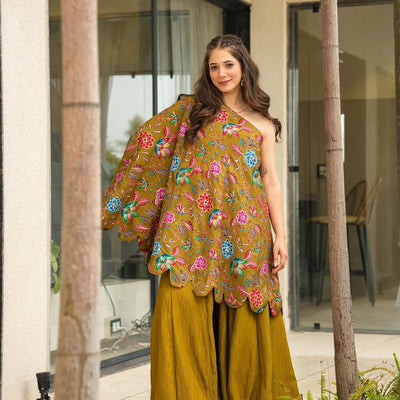 precious Zircon skirt set