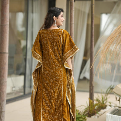 Meadow Essence velevet kaftan