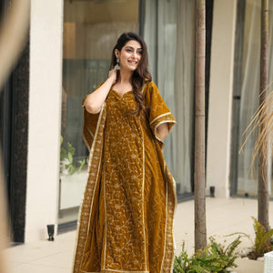Meadow Essence velevet kaftan