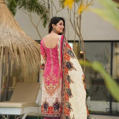 Saadhvi muslin suit set