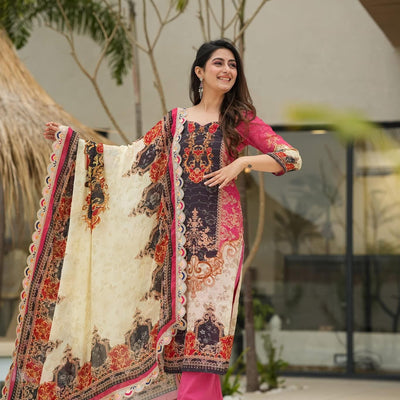 Saadhvi muslin suit set