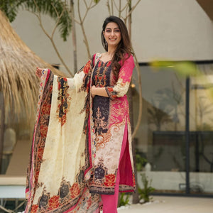 Saadhvi muslin suit set