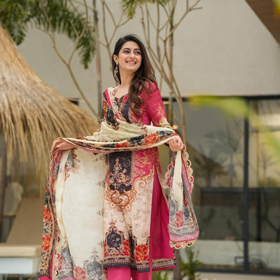 Saadhvi muslin suit set