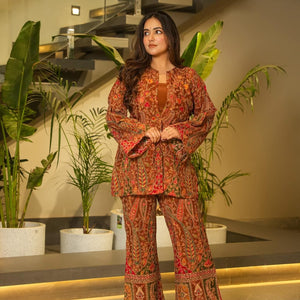 Eternal heavy worked co-ord set