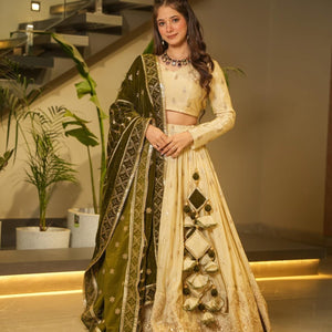 zahreen ethnic cosmos lehenga set