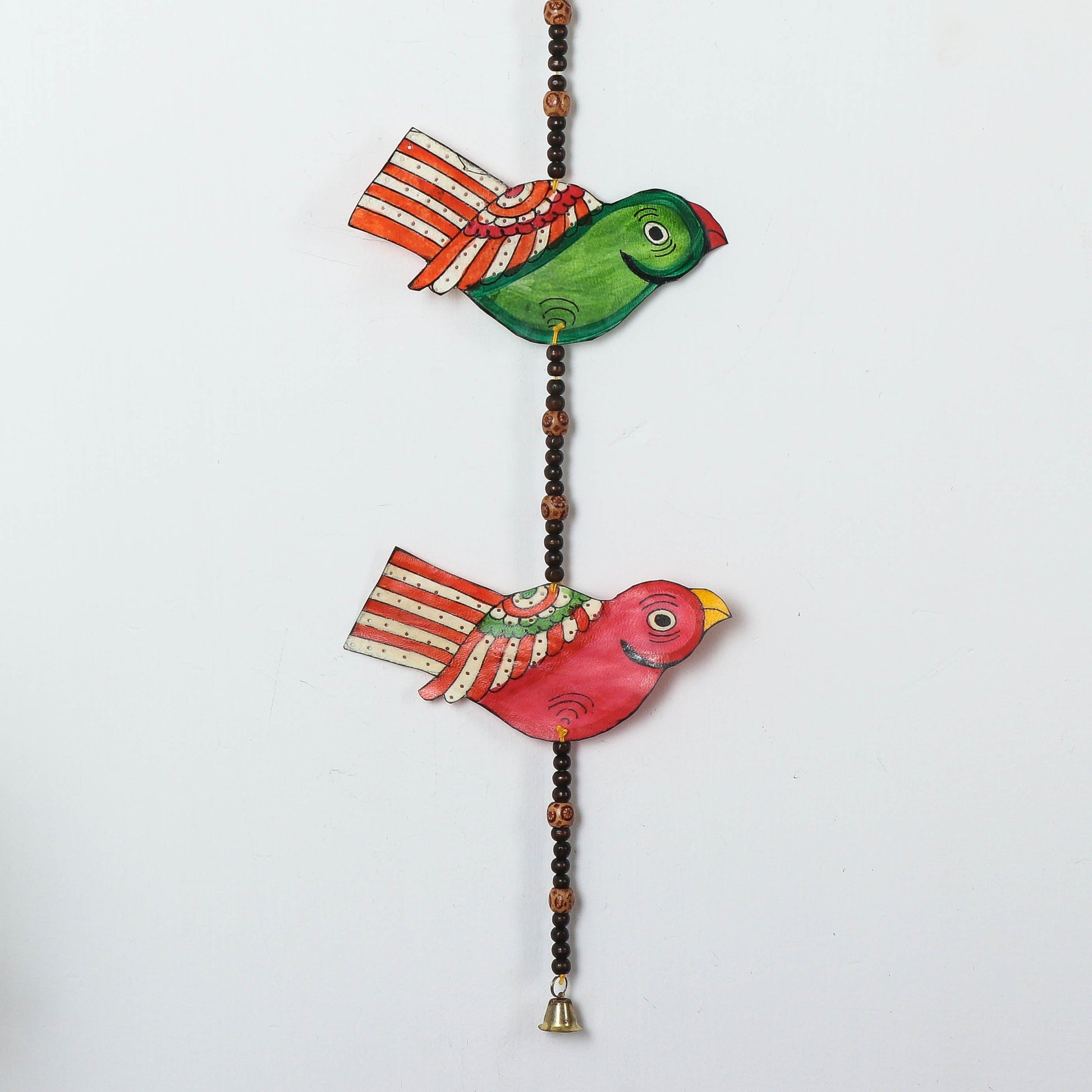 Bird - Tholu Bommalata Leather Puppet Wall Hanging