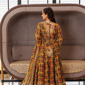 Celosia floral suit set