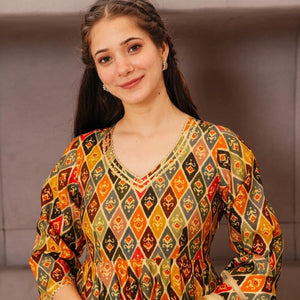 Celosia floral suit set