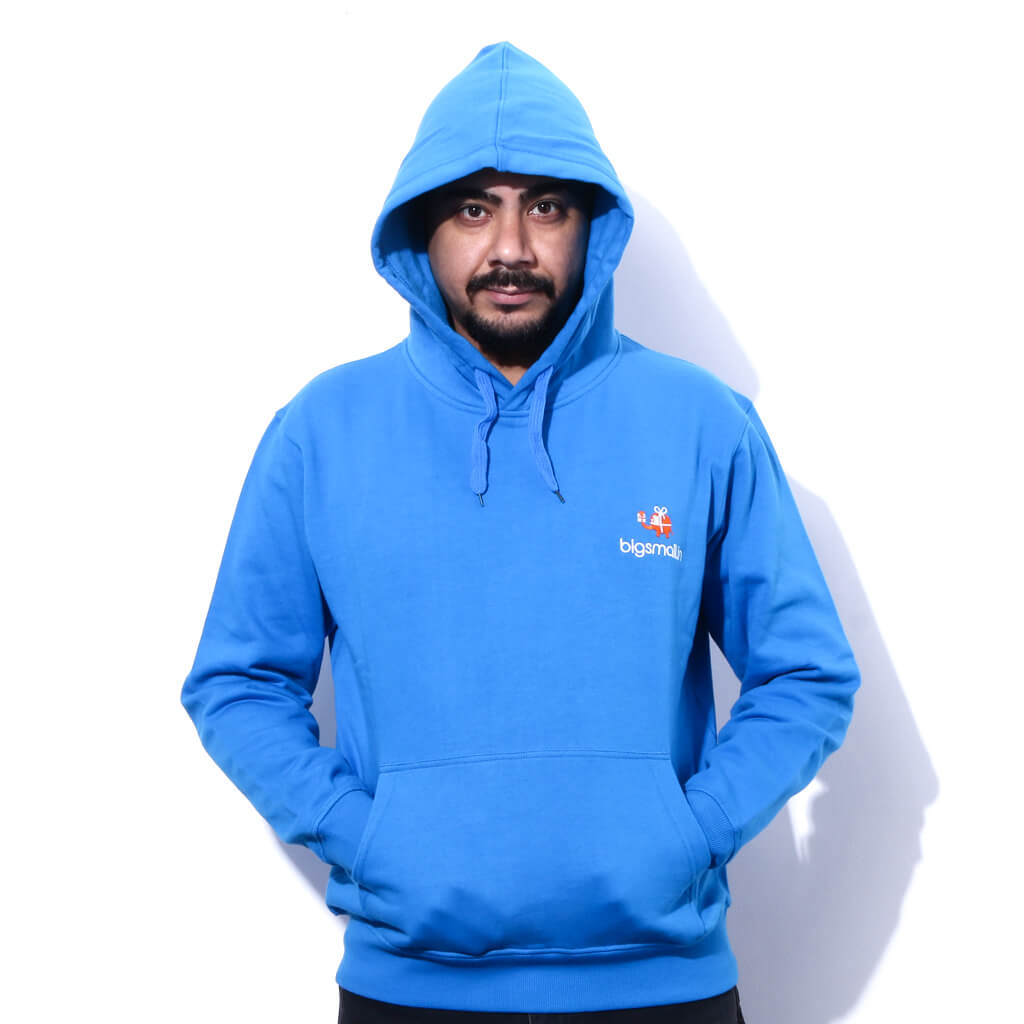 Bigsmall Blue Hoodie