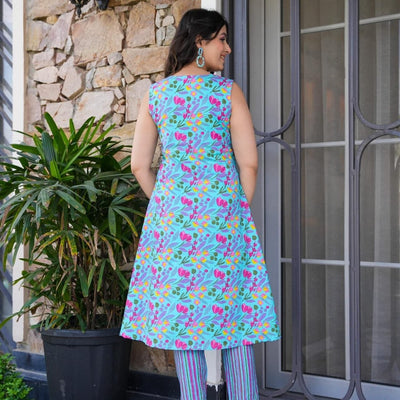VEDIKA COTTON KURTA SET