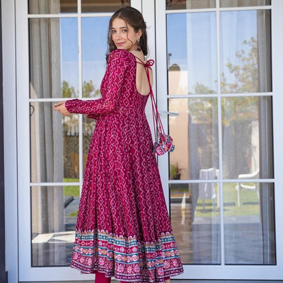 Sabrina georgette embroidered suit set
