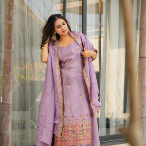 Mauve Melody cosmos suit set