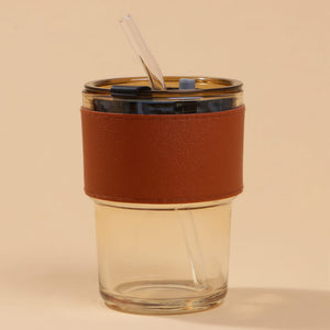 Glass Sipper Tumbler Gift Set