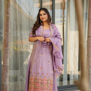 Mauve Melody cosmos suit set