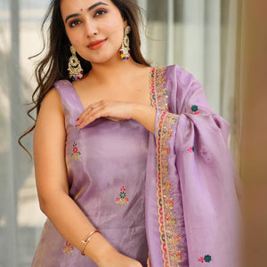 Mauve Melody cosmos suit set