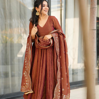 Burnt Sienna Bliss suit set