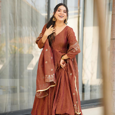 Burnt Sienna Bliss suit set