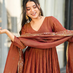 Burnt Sienna Bliss suit set