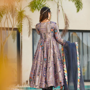 Enigma silk suit set