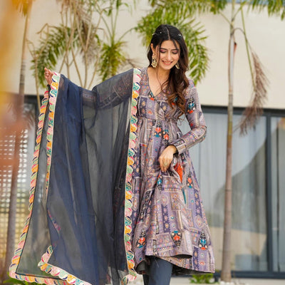 Enigma silk suit set
