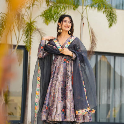 Enigma silk suit set