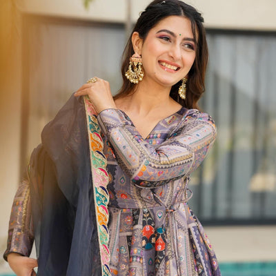Enigma silk suit set