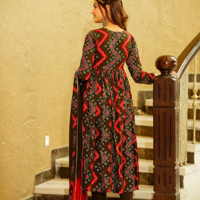 Keshini rayon nyra-cut set