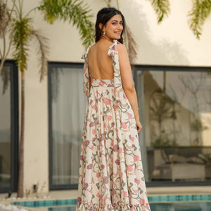 Filo cotton dress
