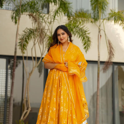 Tropical mist silk suit set