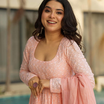 Whispering Pastel cotton suit set