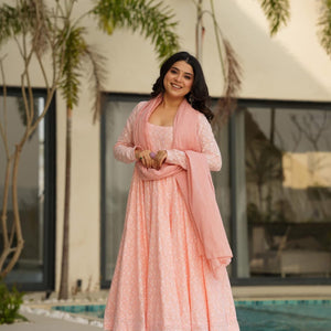 Whispering Pastel cotton suit set