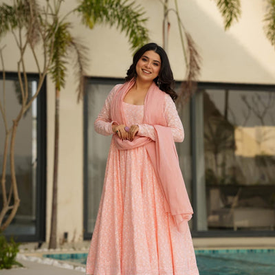 Whispering Pastel cotton suit set