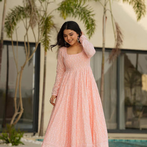 Whispering Pastel cotton suit set