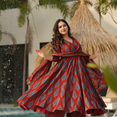 Hanna cotton suit set