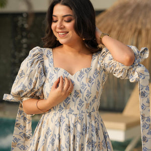 Sarah Haze cotton dress