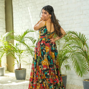 Ethereal soft muslin maxi