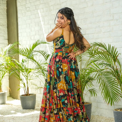 Ethereal soft muslin maxi