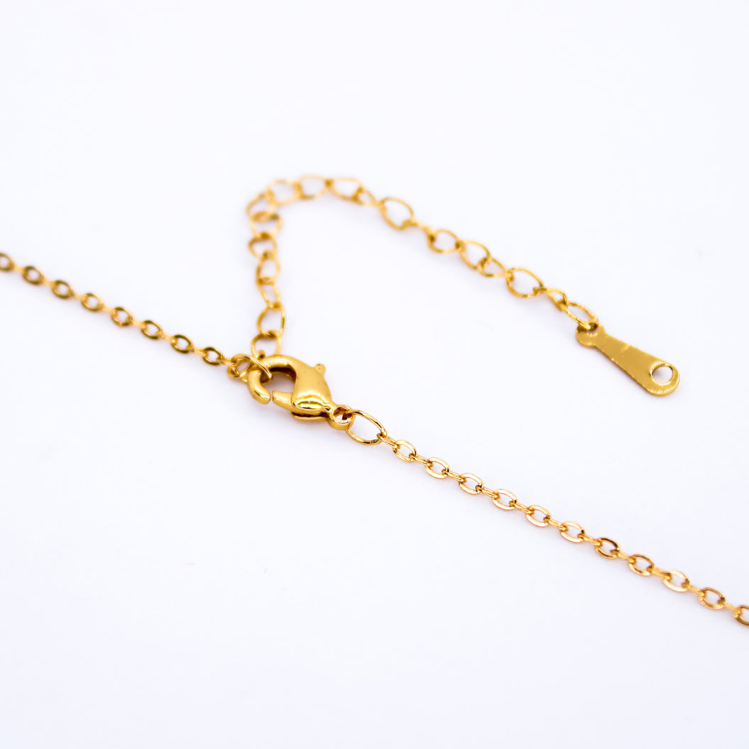 Spinning Black And Gold Diamond Pendant Necklace For Women