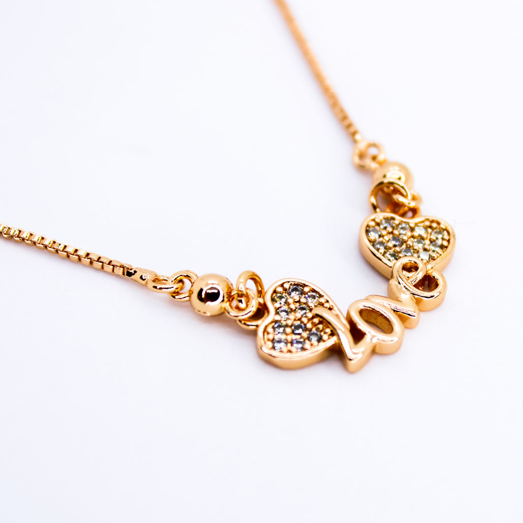 Love Heart Necklace For Women