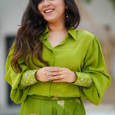 Edge pine green co-ord set